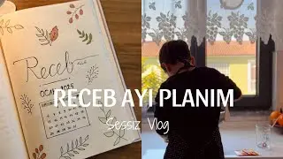 Planlı Olmayı Nasıl Sürdürüyorum? // Çocuklarla kandil kekleri // Sessiz vlog