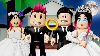 ERA PRA SER O DIA DO CASAMENTO da ANA TOYS GAMES e SEU AMIGO em BROOKHAVEN Mas! Deu Ruim