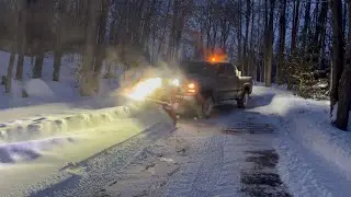 2023 snow plowing #4 cottage roads