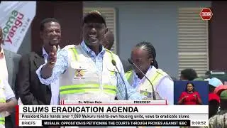 President Ruto hands over 1,080 Mukuru rent-to-own housing units