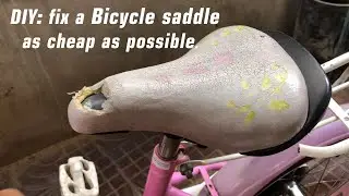 DIY, how to fix bicycle saddle for children