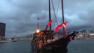 GLOBALink | Hong Kong's iconic red-sail junk and revival of a fading craft