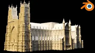 Modelling a church in Blender