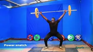 Power Snatch - Weightlifting Tutorial - Sports Wave Africa Foundation