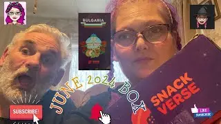 Snack Verse &ldquo;Bulgaria&rdquo; 🇧🇬June 2024 #subscription #snacks #food #drinks #differentcountries #tasting