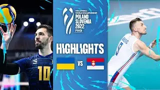 🇺🇦 UKR vs. 🇷🇸 SRB - Highlights Preliminary Phase | Men's World Championships 2022