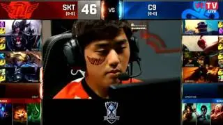 01 01 10 2016 SKT vs C9 V&ograve;ng Loại CKTG 2016