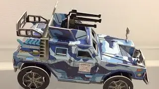 Education 3D Puzzle Warrior Assault Vehicle