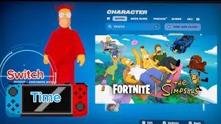 Switch Time Fortnite Simpsons Gameplay 