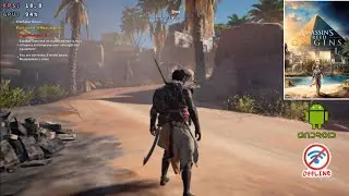 Assassin's Creed Origins (PC) on Android Winlator Cmod v13.1.1 Emulator Snapdragon 8 gen 3