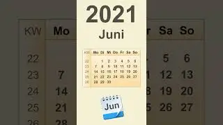 Kalender Juni 2021