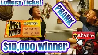Lottery ticket PRANK| ( EPIC) Reaction |VLOGMAS Day 24 |Cc vlog Episode 152