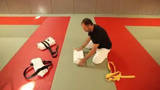 Karate - Plier et transporter son Karaté-gi