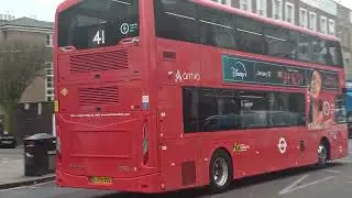 (Brand New) Arriva London EZ8e LJ75VZL Route 41 at Archway Station - 02/02/2026