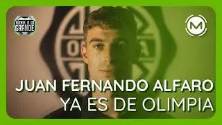 Juan Fernando Alfaro es nuevo refuerzo de Olimpia