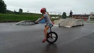 Einrad Unicycle Girl 2017