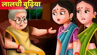 लालची बुढ़िया | LALCHI BUDHIYA | HINDI KAHANIYA | HINDI STORIES | SR CARTOON TV