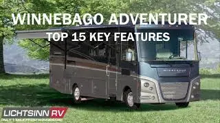 LichtsinnRV.com - Top 15 Winnebago Adventurer Key Features