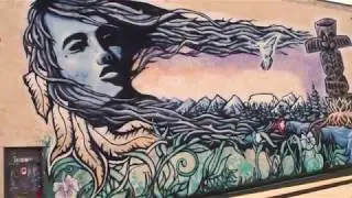 Art around town of Courtenay