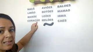 Uso do til - ALFABETIZAÇÃO - SINAL GRÁFICO
