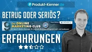 [FAZIT] Online Marketing Club Erfahrungen | Thomas Klu&szlig;mann im TEST | Seri&ouml;s?