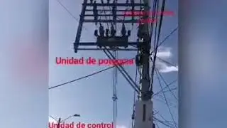 Reconectador el&eacute;ctrico.