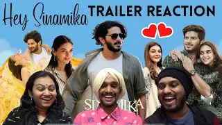 Hey Sinamika Trailer REACTION | Dulquer Salmaan, Aditi Rao, Kajal | Brinda | Malaysian Relatives