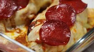 Pizza Stuffed Chicken - Quick and Delicious -  LowCarbSpark