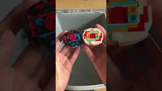 (13+) Случайные бои Lego Beyblade. Часть 2 #beyblade #lego #legobeyblade #beybladebattle #random