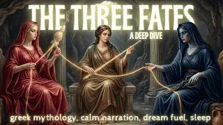 The Three Fates | Greek Mythology Sleep Story for Deep Sleep | Bedtime Myth to Fall Asleep | Moirai