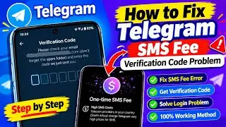 How to Fix Telegram SMS Fee Verification Code Problem | Telegram SMS Fee Error 2026