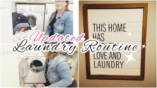 UPDATED LAUNDRY ROUTINE || ENDLESS LAUNDRY || HOW TO DO LAUNDRY - MY TIPS AND TRICKS || UK 2021