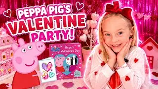 Peppa&rsquo;s Valentine Party 💌 | Valentine&rsquo;s Day Read Aloud + Valentine Craft