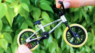 BMX Finger Unboxing New BMX Silver Cult с желтыми шинами | Nike Shoes