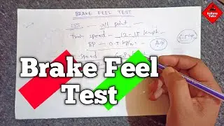 Brake Feel Test in Train | #Railway_Talks | brake feel test and brake power test