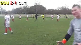 Southend Manor 3-2 Clapton.  Essex Senior League.  Sat18Feb2023