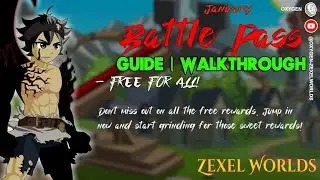 Complete Battle Pass Guide and Walkthrough on Zexel Worlds AQW Private Server