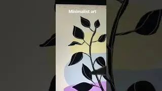Minimalist art #shorts #arts #minimalist