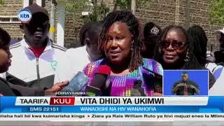 Wanaoishi na HIV waandamana, wahofia kusuasua kwa vita dhidi ya ugonjwa huo nchini