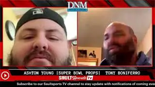 SAULTSPORTS TV SUPER BOWL PROPS with BONO & ASH