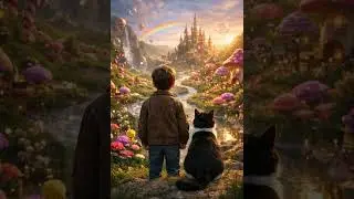 Arthur et le chat du royaume du rire perdu 🐱✨ | Conte dr&ocirc;le et magique pour enfants (3-6 ans)