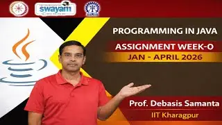 Programming In Java Week-0 Assignment Solution Jan-April 2026 #nptel #nptelcourse 