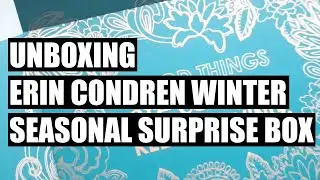 Erin Condren Seasonal Surprise Box Unboxing Winter 2019 #ECSurpriseBox