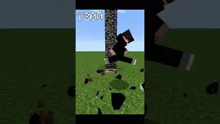 ЭКСПЕРЕМЕНТЫ С РЭГДОЛЛ МОДОМ! #shorts  #minecraft  #майнкрафт #ragdoll