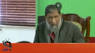 Seminar on Creating Disaster Management Awareness ,Guest Speaker: Main Khalid Mehmood