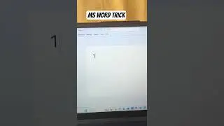 MS word keyboard tric #teacher