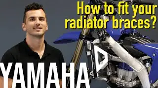 How to fit your new Yamaha YZ450F radiator braces - AXP Racing