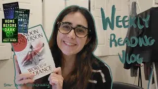reading 1300+ pages while getting back into routine | weekly reading vlog