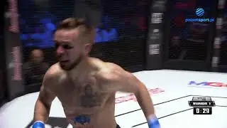 Dramatyczna walka i ciężkie KO! 💣 Mateusz Makarowski vs Marcin Skrzek | Babilon MMA 29