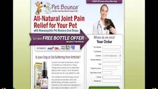 Pet bounce Joint  Pain Relief - for pets arthritis